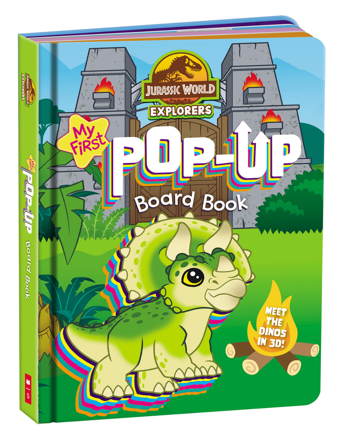 Jurassic World Explorers: My First Pop-Up Board Book ISBN 9781761814921