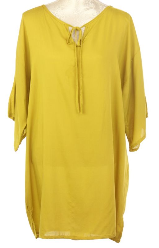 Kaftan - Plain (Chartreuse)