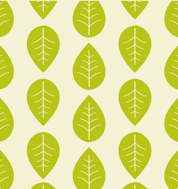 Beeswax Sandwich Pouch - Karlstert Leaves (Set of 2)