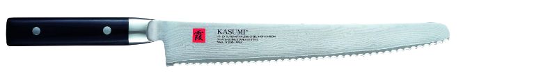 Bread Knife - Kasumi Japanese Damascus (25cm)