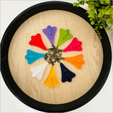 Acrylic Keychain - Jet Plane (Blue Satin Acrylic)