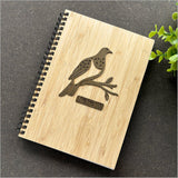 Bamboo Journal - Kereru River Rimu Veneer (Small)