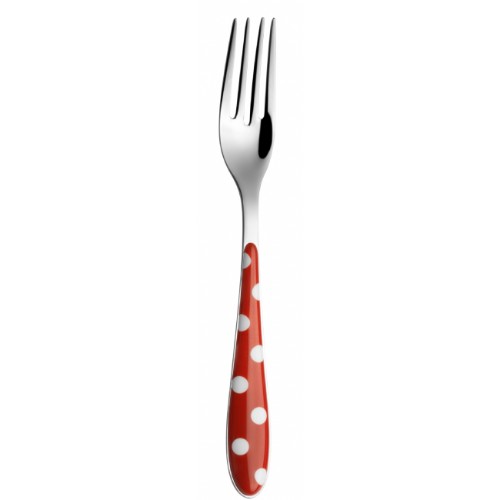 Bugatti Pois Red Spot Table Fork