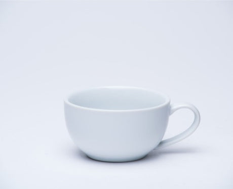 Set of 6 elegant Rockingham 200ml cappuccino cups, perfect for serving hot beverages in style.