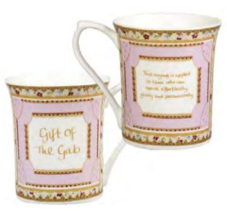 Elegant 220ml bone china mug from the Queens Fond Memories collection, perfect for tea and coffee enthusiasts.