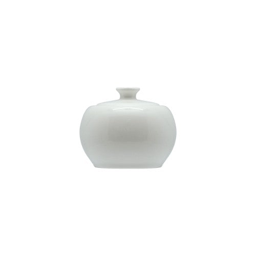 Set of 6 elegant Rockingham covered sugar pots, perfect for enhancing tea or coffee settings with a touch of sophistication.