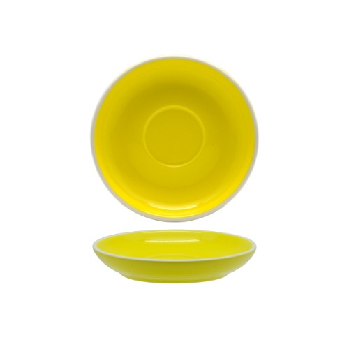 Rockingham Yellow Espresso Saucer (Set of 6)