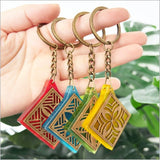 Keychain: Tapa 3 Acrylic + Bamboo Keyrings + Keychains