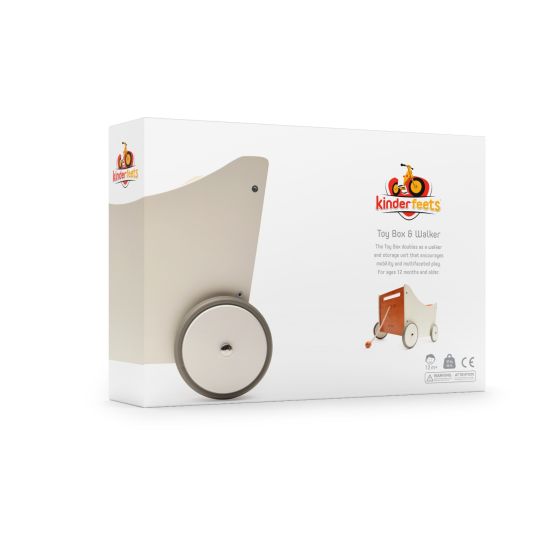 Kf Toy Box - White - Kinderfeets