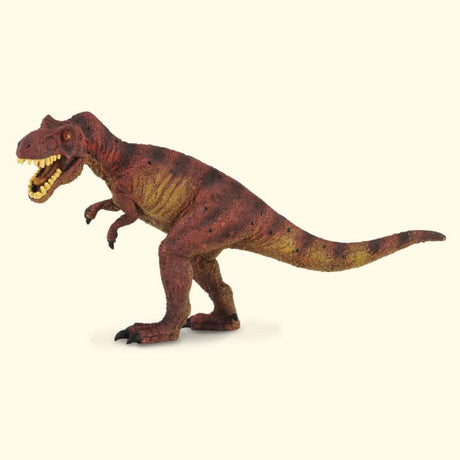 A detailed 17cm Tyrannosaurus Rex figurine showcasing fierce features and realistic texture, perfect for collectors and educational use.