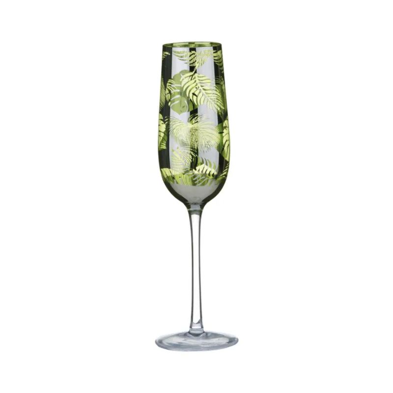 Artland Tropical Leaves Champagne Flute