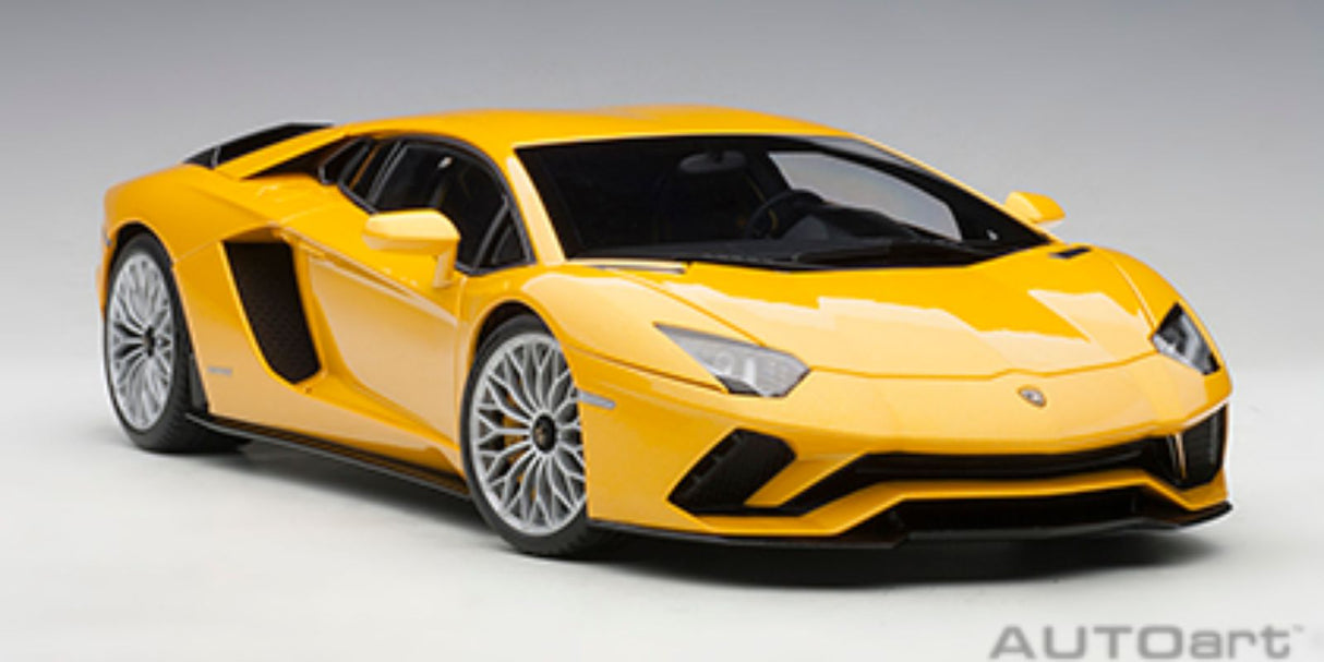 Diecast Car - 1/18 Lambo Aventador S (Yellow)