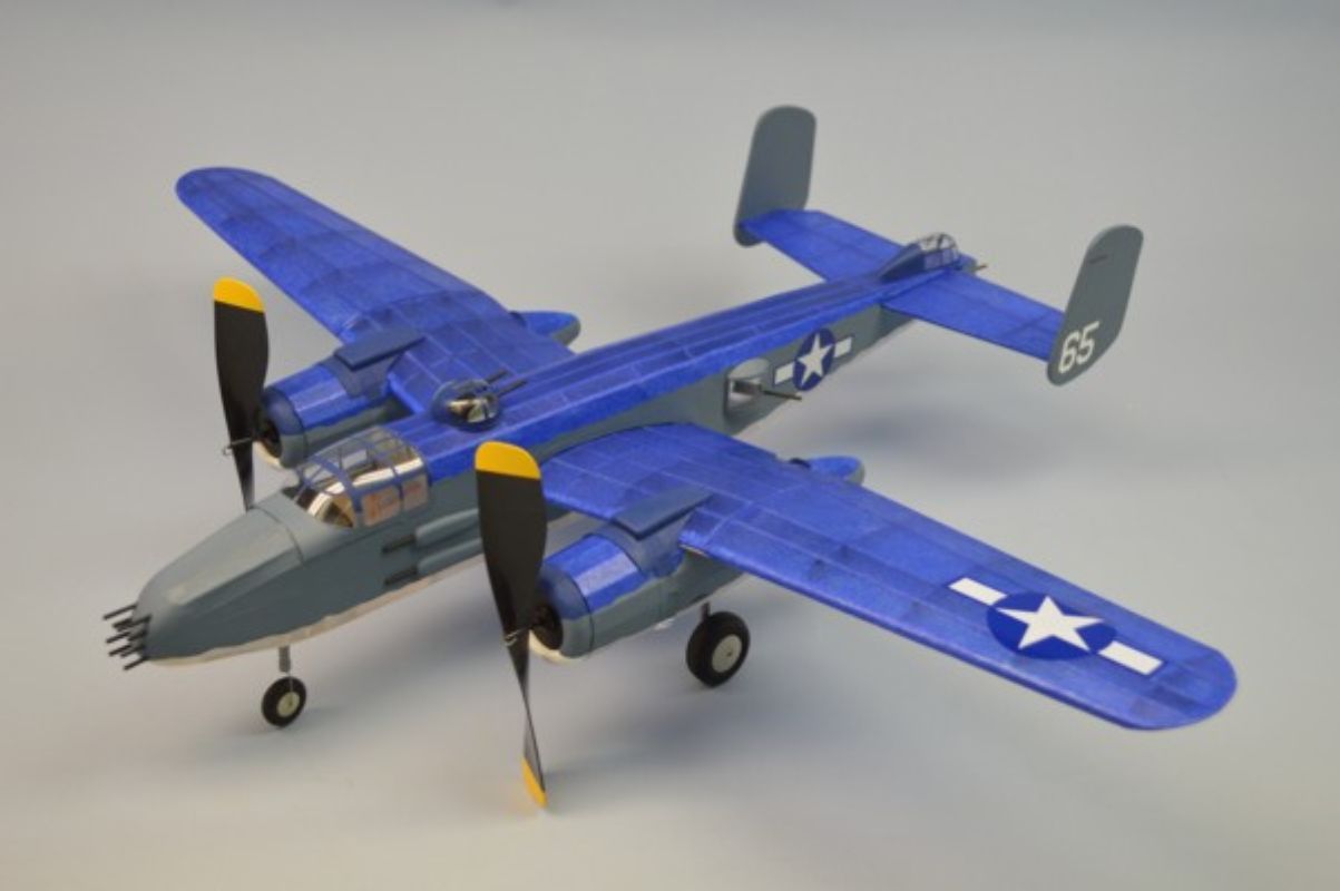 Balsa Glider - 30" USMC PBJ 1J (B-25J)