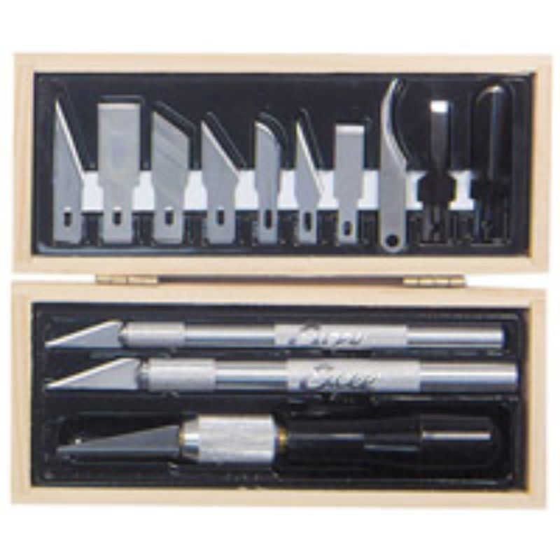 Professional 3 Knife Set w/10