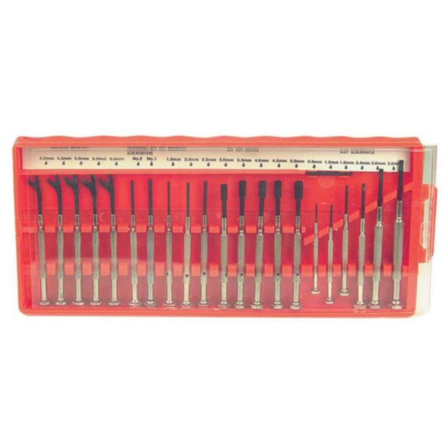 21PC Jewellers Tool Set by Excel featuring nut drivers, wrenches, and screwdrivers for precision jewelry making and repair.