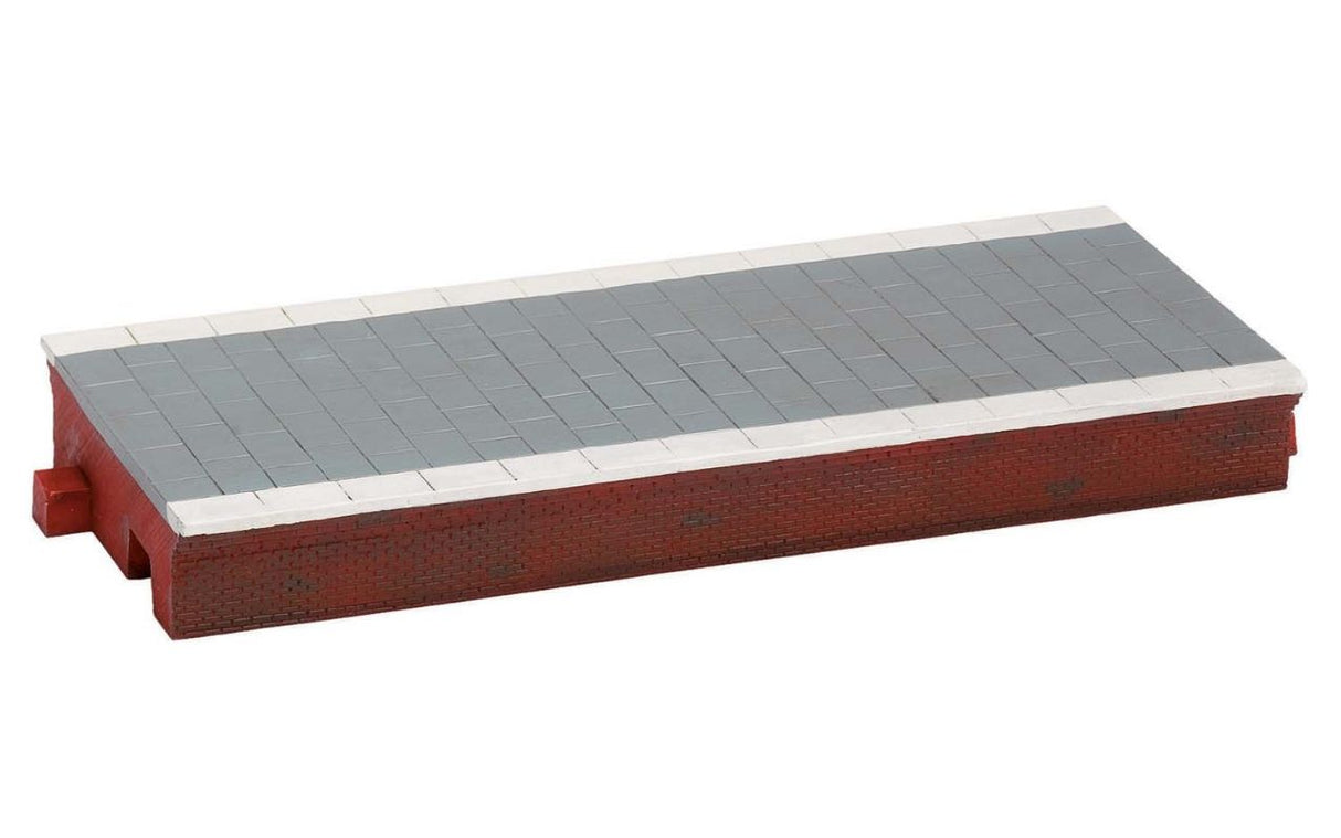 Hornby Platform Straight (2), detailed two-platform model accessory for enhancing train station layouts.