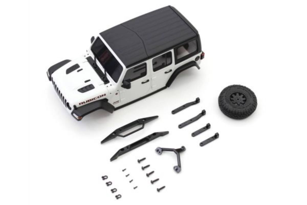 Diecast Car - MX-01 Body Set Jeep Wrangler (White)