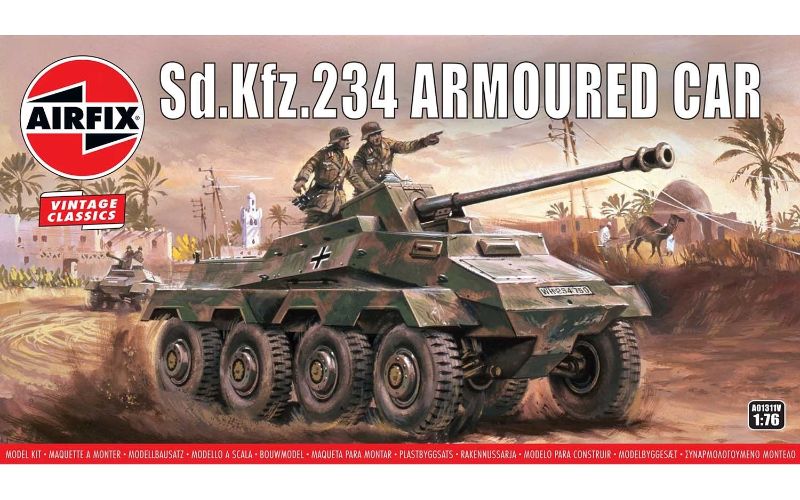 Airfix Kit Model - German Armoured Car