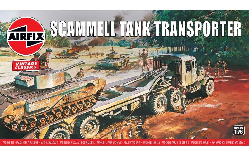 Airfix Kit Model - Scammel Tank Transporter