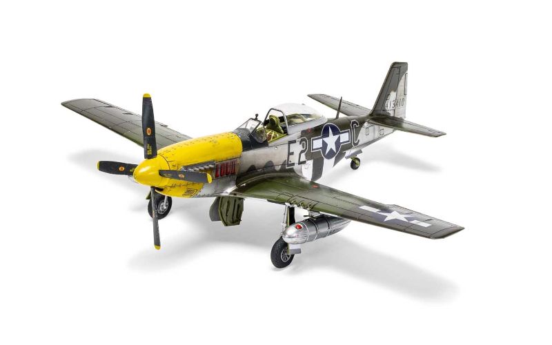 Airfix Kit Model - North American P51-D Mustang (Filletless Tails)