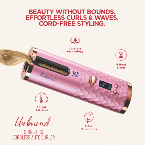 Auto Curler - Vidal Sassoon Unbound Shine-Pro Cordless (VSC530A)