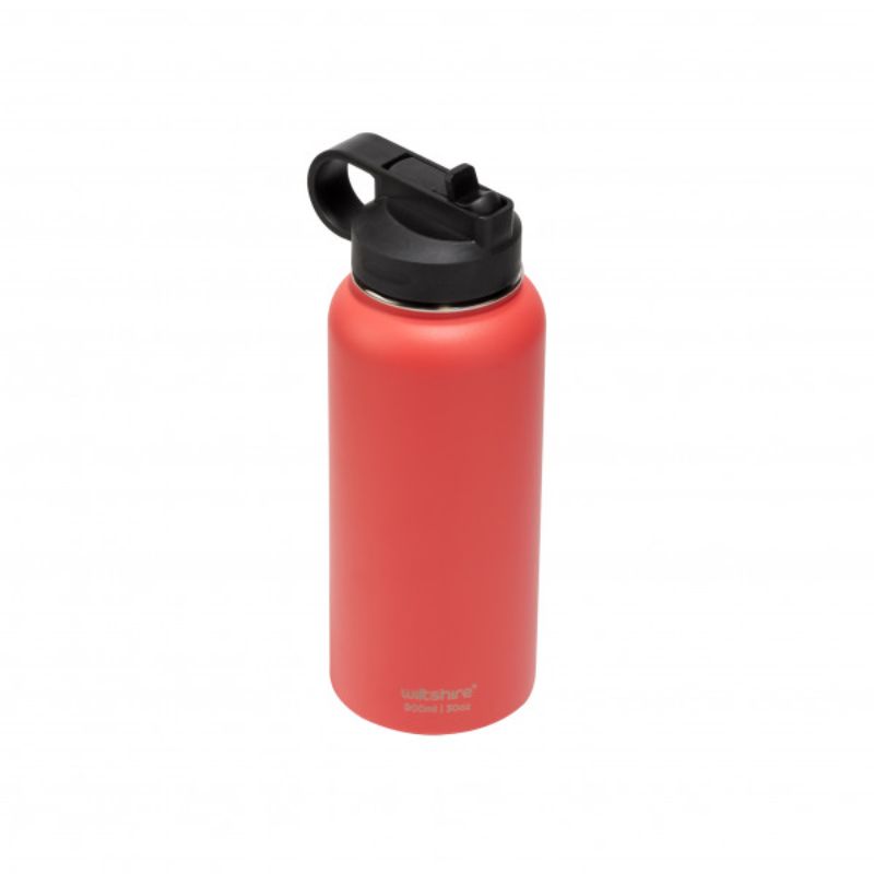 Wiltshire Stainless Steel Bottle Coral 900ml