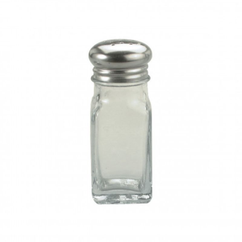 Chef Inox Pk12 Salt & Pepper Shaker Glass Steel 95mm