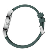 Men's Watch - WENGER CITY GMT 42mm Green Dial & Silicon Strap