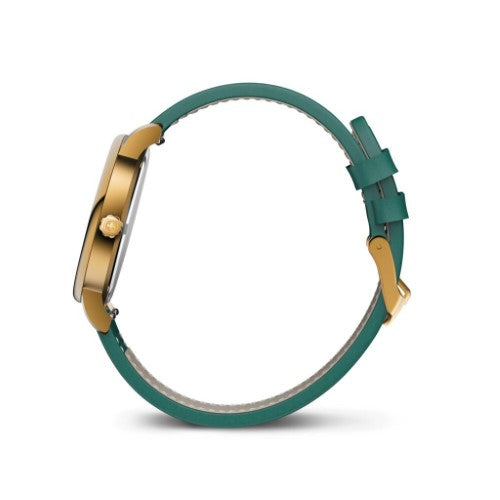 Women's Watch - WENGER URBAN DONNISSIMA 35mm Green Dial Leather Strap