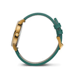 Women's Watch - WENGER URBAN DONNISSIMA 35mm Green Dial Leather Strap