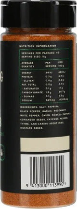 Black Dog Bbq Lamb N Vegetable Rub 200g