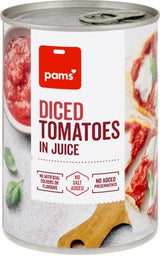 Pams Italian Diced Tomatoes 400g