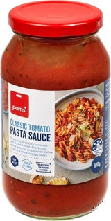 Pams Pasta Sauce Tomato Classic 510g