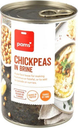 Pams Chick Peas In Brine 400g