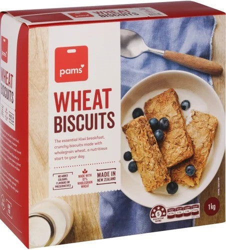 Pams Wheat Biscuits 1kg
