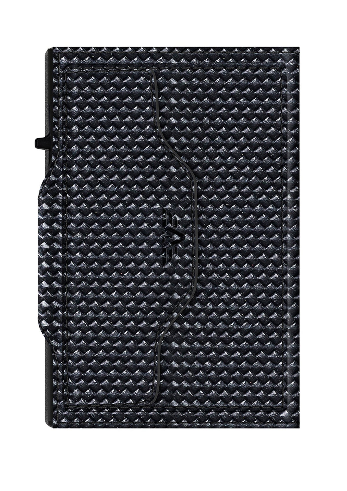 Card Case - Tru Virtu Coin Diagonal (Carbon/Black)