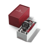 Watch - VICTORINOX Swiss Army Chrono 42mm Black Rubber Strap (Black Dial)