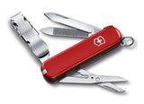 Swiss Army Knife - VVICTORINOX Nail Clip 580 (Red)