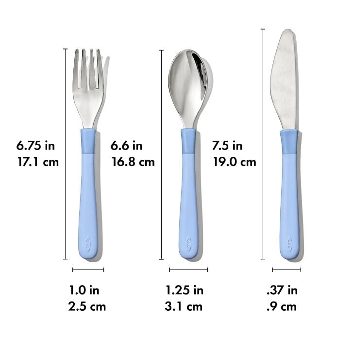 Cutlery For Big Kids - OXO TOT (Dusk)