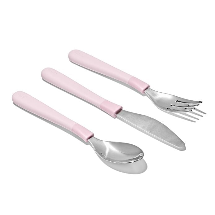 Cutlery For Big Kids - OXO TOT (Blossom)