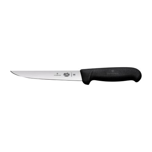 Boning Wide Knife - VICTORINOX FIBROX 15cm (Black)