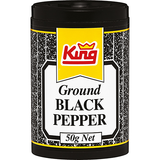 King Pepper Black Ground Pottle 50g