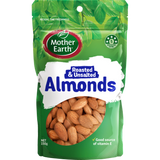 Mother Earth Almonds Unsalted 150g