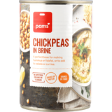 Pams Chick Peas In Brine 400g
