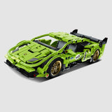 iM Master Pull Back - Super Car - Green - 457pcs