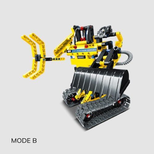 iM Master Mechanical 2 in 1 - Engineering Excavator & Robot - 342PCS