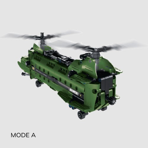 iM Master Mechanical 2 in 1 - Military Transports - 393PCS