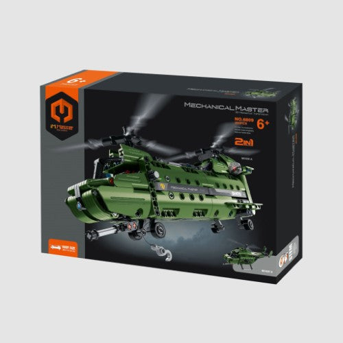 iM Master Mechanical 2 in 1 - Military Transports - 393PCS