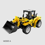 iM Master Pull Back 2 in 1 - Forklift & Three-wheeled Motorcycle - 319pcs