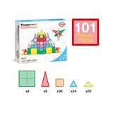 PicassoTiles 101pc Magnetic Tile Classic Building Blocks